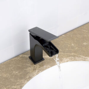 Ravine Waterfall Matte Black Faucet