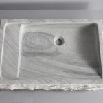 Roman Stone Bathroom Vessel Sink