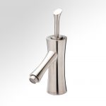 Bamboo Brushed Nickel Faucet