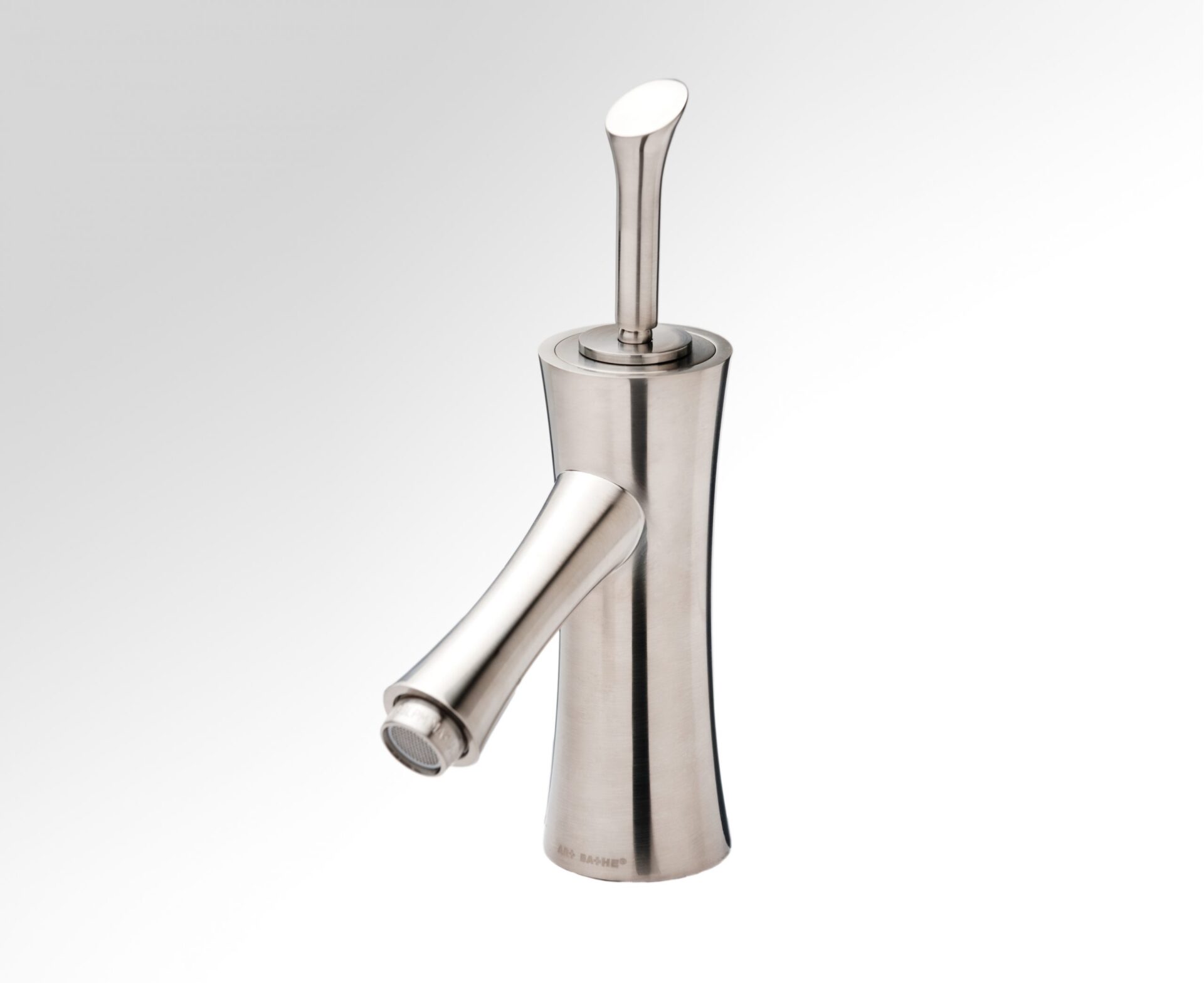 Bamboo Brushed Nickel Faucet