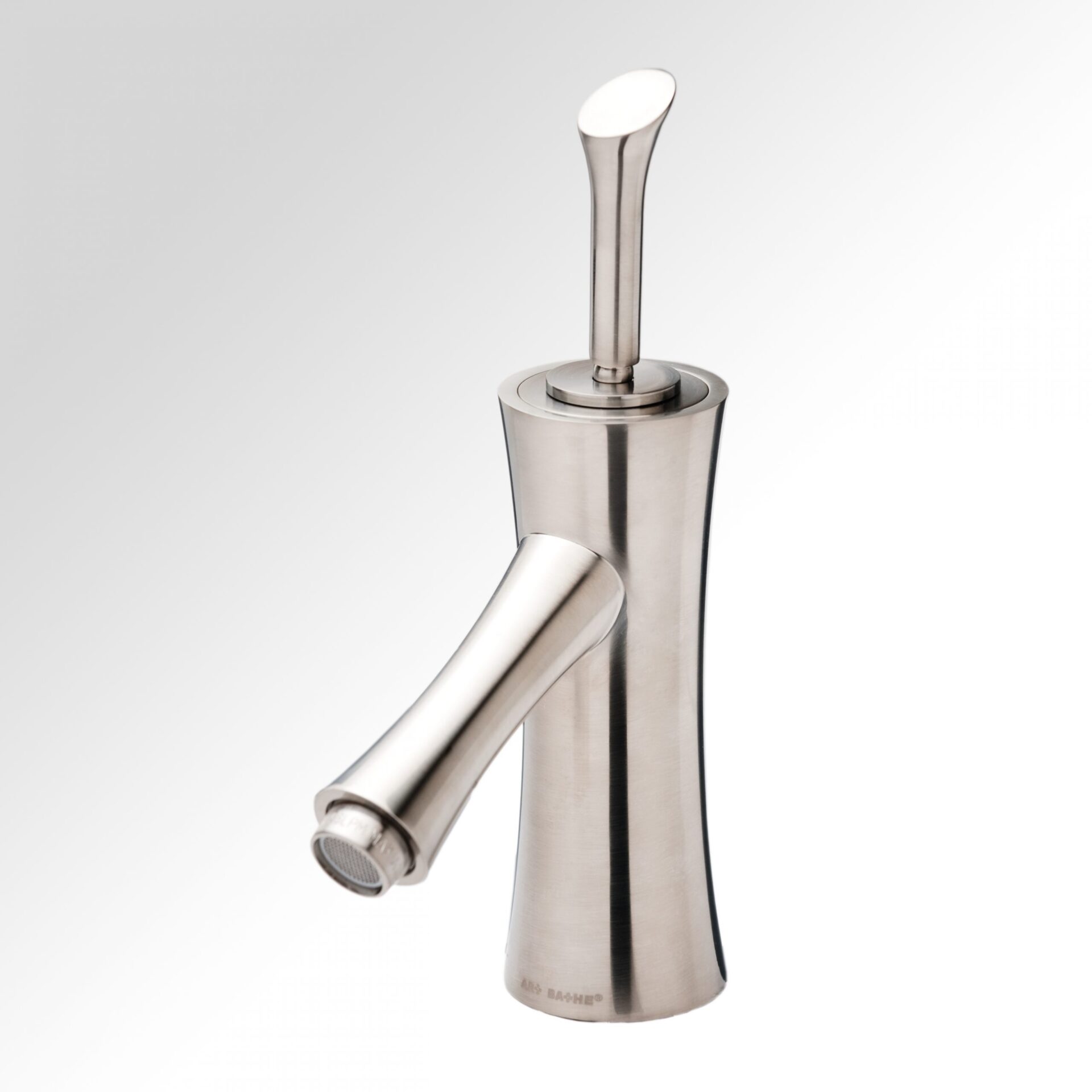 Bamboo Brushed Nickel Faucet