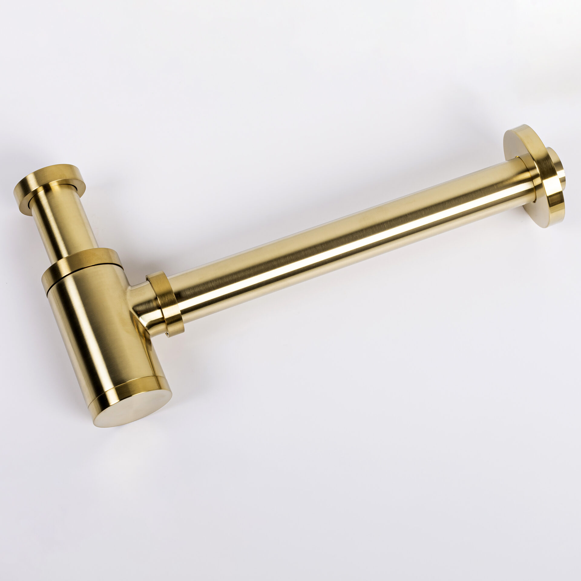 Kirk Brushed Gold P-trap