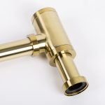 Kirk Brushed Gold P-trap