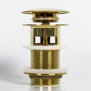 Kirk Brushed Gold Pop-up Drain