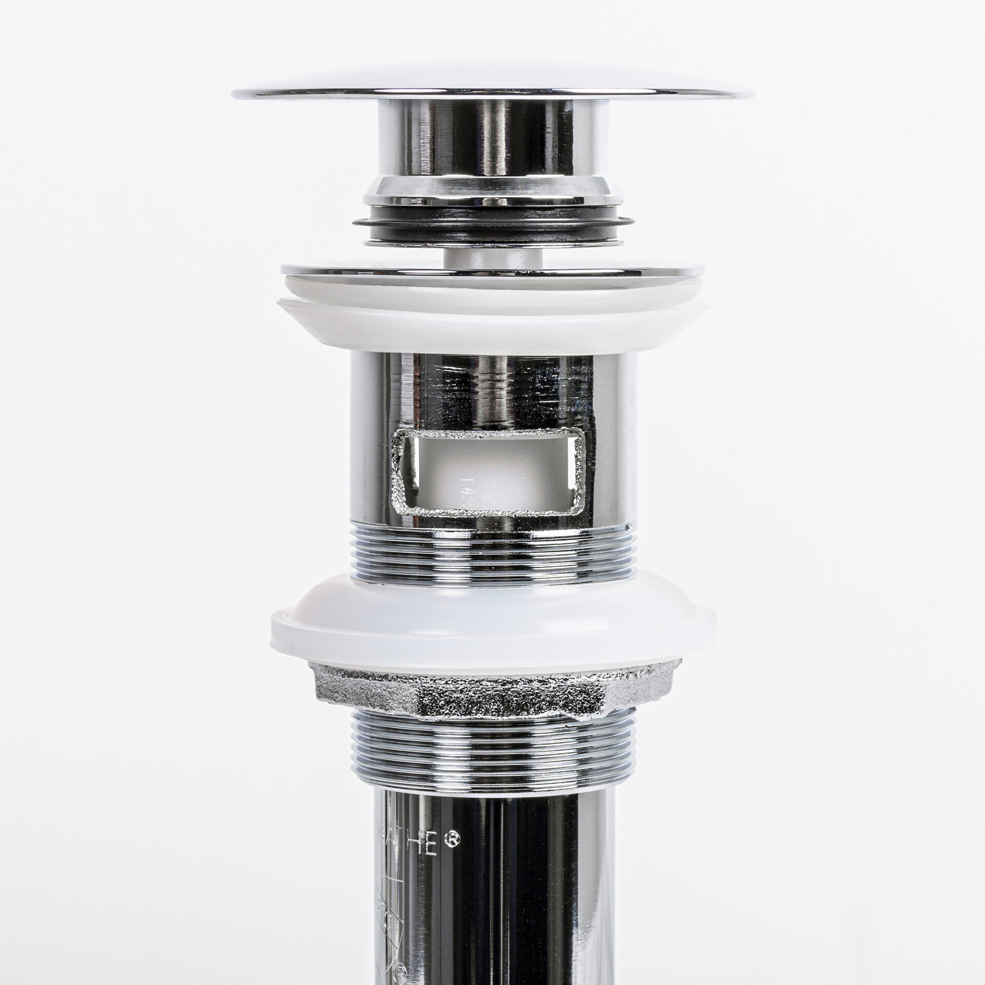 Polished Chrome Ceramic Pop-up Drain