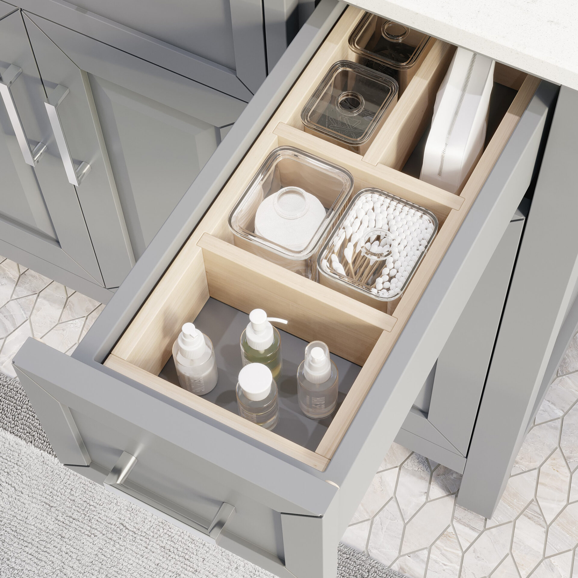 Bathroom Drawer Organizer